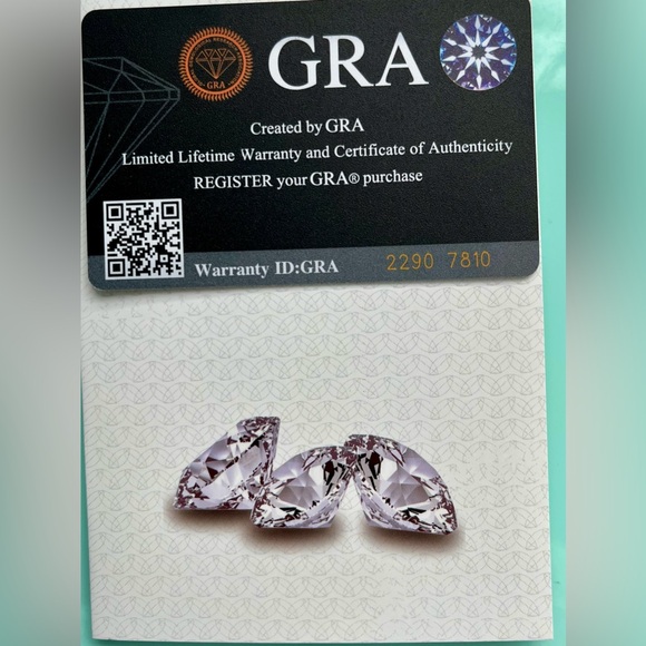 🆕 Cross Moissanite Sterling Pendant and chain 3.5mm .2ctwt - Picture 5 of 7